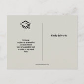 Foto mit Laurel Branchen - Abschluss Postkarte (Rückseite)