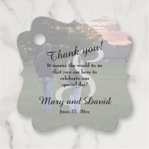 Foto mit Monogram Wedding