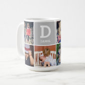 Foto mit Monogramm Tasse hochladen (Vorderseite Links)