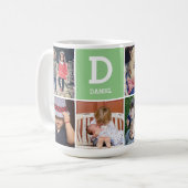 Foto mit Monogramm Tasse hochladen (Vorderseite Links)