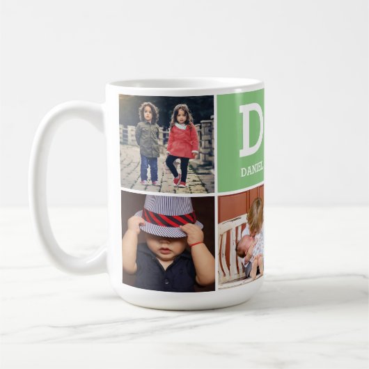 Foto mit Monogramm Tasse hochladen (Links)