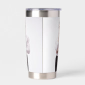 Foto mit personalisiertem Single - zwei benutzerde Thermobecher (Links)
