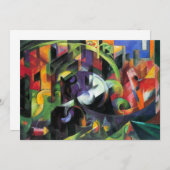 Foto mit Rindern von Franz Marc, Vintage Kunst (Vorne/Hinten)