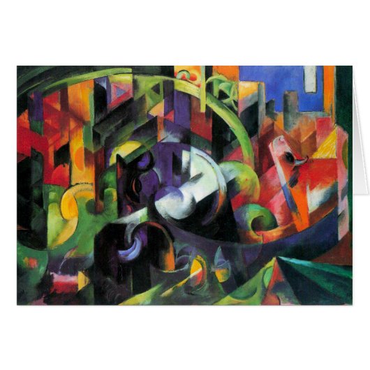 Foto mit Rindern von Franz Marc, Vintage Kunst (Vorderseite (Horizontal))
