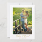 Foto mit Sonnenblumen und Sonnenblumen Einladung (Rückseite)