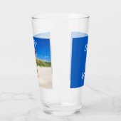 Foto mit Text Glas (Links)