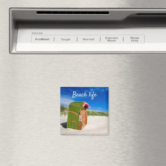 Foto mit Text Magnet (In Situ (Geschirrspüler))