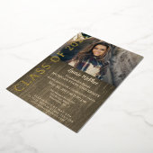 Foto mit Textur Folieneinladung (Gedreht)