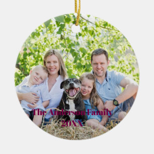 Foto mit Vollabdeckung Benutzerdefinierter weißer  Keramik Ornament