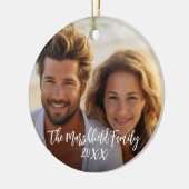 Foto mit vollständiger Abdeckung - Benutzerdefinie Keramik Ornament (Links)