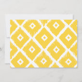 Foto mit White Hand Letters Save the Date (Rückseite)