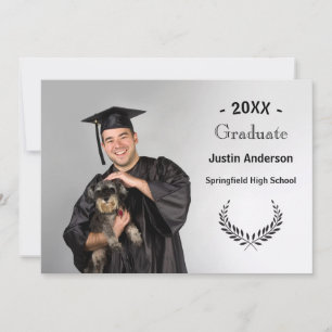 Foto mit Zweigen - Abschlussankündigung Ankündigung