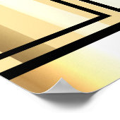 Foto Mitarbeiter der Monatserkennungsanzeige po Poster (Ecke)