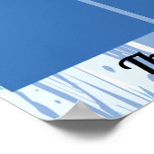 Foto Mitarbeiter der Monatserkennungsanzeige Poster (Ecke)