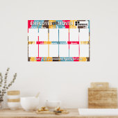 Foto Mitarbeiter der Monatserkennungsanzeige Poster (Küche)