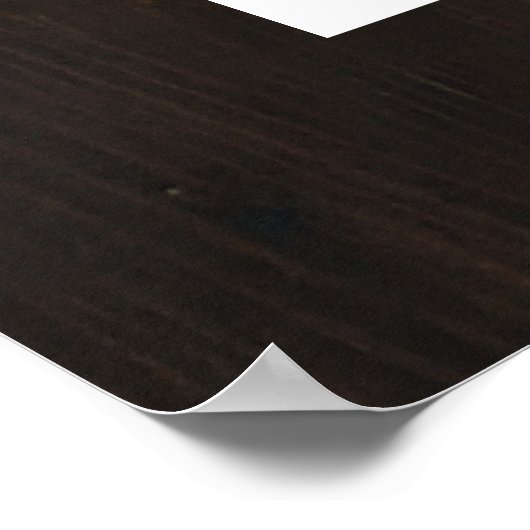 Foto-Mitarbeiter des Monats Poster (Ecke)