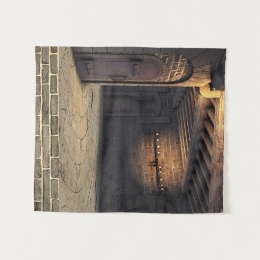 Foto Mittelalter Wandteppich (Vorderseite (Horizontal))