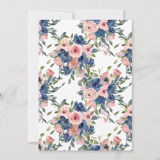 Foto Mitzvah Dankeskarte (Rückseite)