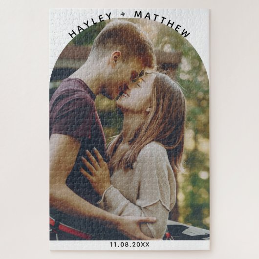 Foto Modern Couple Custom Puzzle (Vertikal)