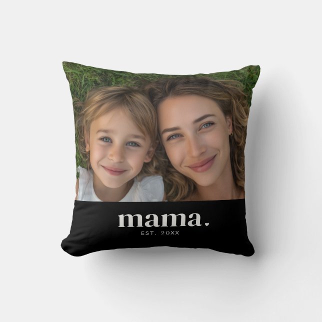 Foto Modern Fette Mama  Kissen (Vorderseite)