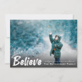 Foto modern hinzufügen | Glaube Weihnachten (Vorderseite)