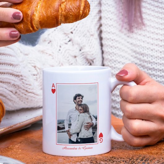 Foto modern minimalist Herz Liebe Ass einfach Kaffeetasse