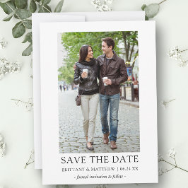Foto Modern Minimalistisch einfach Save The Date