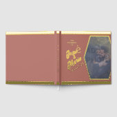 Foto Modern Wedding Foil Gästebuch hinzufügen (Voll)