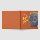 Foto Modern Wedding Foil Gästebuch hinzufügen (Voll)