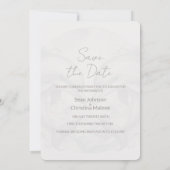 Foto Modern Whimsy Dolphin Hochzeit hinzufügen Save The Date (Rückseite)