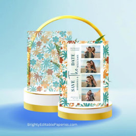 Foto Moderne Abstrakte Wildblume Helle Kunst Save The Date