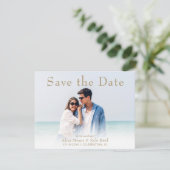 Foto Moderne Ankündigung Datum freihalten Flachkar (Stehend Vorderseite)