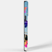 Foto Moderne Besties Glitzer Schmetterling Violet Case-Mate iPhone Hülle (Rückseite / Rechts)