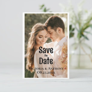 Foto Moderne Hochzeit rettet das Datum
