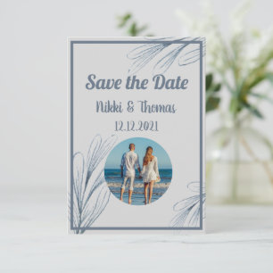 Foto Moderne Hochzeit Save the Date elegant