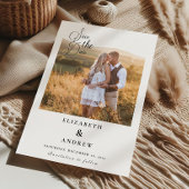 Foto Moderne Schwarze Schriftzeichen Save The Date