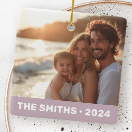 Foto moderne staubige lila Bezeichnung Jahr Keramikornament