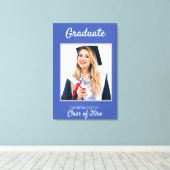 Foto Moderner klassischer Abschluss Ankündigung Leinwanddruck (Insitu (Holzboden))