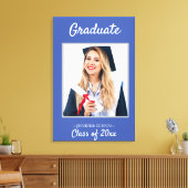 Foto Moderner klassischer Abschluss Ankündigung Leinwanddruck (Insitu (Wohnzimmer))