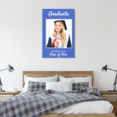 Foto Moderner klassischer Abschluss Ankündigung Leinwanddruck (Insitu (Schlafzimmer))