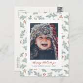 Foto Moderner Urlaub Postkarte (Vorne/Hinten)