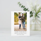 Foto Modernes Minimalistisch Einfaches Rette unser Postkarte (Stehend Vorderseite)