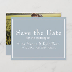 Foto Modernes Minimalistisches Licht Grau Save the