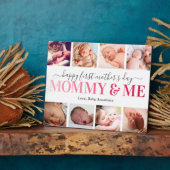 Foto Mommy & Me Plaque zum ersten Muttertag Fotoplatte (Seite)