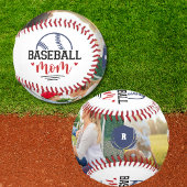 Foto Monogram Baseball Mother-Geschenk