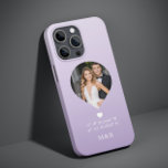 Foto Monogram Romantic Heart Coodinates Modern Case-Mate iPhone 14 Hülle<br><div class="desc">Foto Monogram Romantic Heart Coodinates Modern iPhone Smart Phone Cases bietet Ihr Lieblings-Foto mit Ihren Monogramm und benutzerdefinierten Koordinaten von Längen- und Breitengrad,  die für Sie in der modernen Skripttypografie sind. Perfektes Geschenk für Geburtstag,  Weihnachten,  Hochzeit,  Braut,  zukünftige Braut,  Valentinstag und vieles mehr. Entworfen von ©Evco Studio www.zazzle.com/store/evcostudio</div>