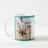 Foto Monogramm Anfangsname Coffee Tasse (Links)