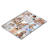 Foto-Monogramm-Bild Notizblock (Linke Seite)