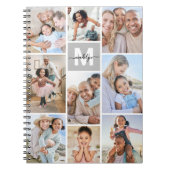 Foto-Monogramm-Bild Notizblock (Vorderseite)