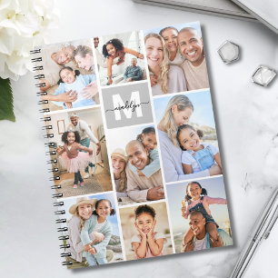 Foto-Monogramm-Bild Notizblock